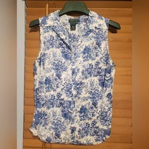 Sleeveless Vintage Ralph Lauren Button Up